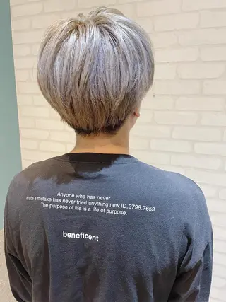 カラー メンズ ケアブリーチ /髪質 改善/古橋圭史郎のヘアスタイル