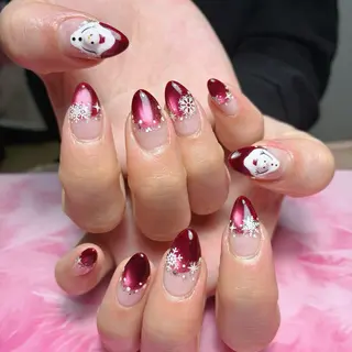 ミディアム hs nail salonのネイルデザイン