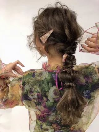 ロング Ze・seal所属・ze sealのヘアスタイル