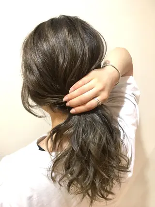 ロング カラー 🐝肥田 しょーと🐝のヘアスタイル