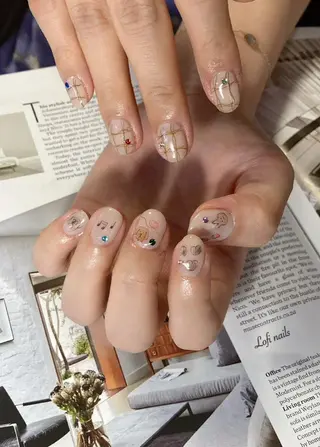 ショート ネイル Lofi nails ゆきこのネイルデザイン