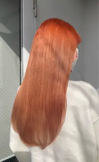 ロング カラー 赤みゼロベージュ 🤎MISAKIのヘアスタイル