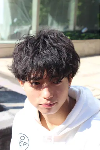 パーマ メンズ .Hallis所属・🔥メンズ特化🔥 永瀬椋のヘアスタイル