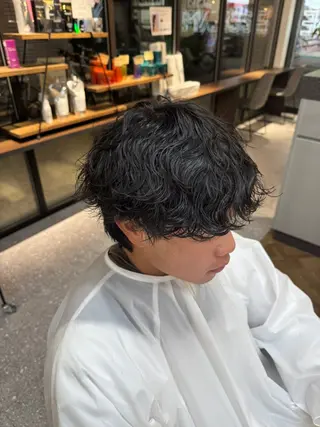 パーマ メンズ Ayaka 福岡美容師のヘアスタイル