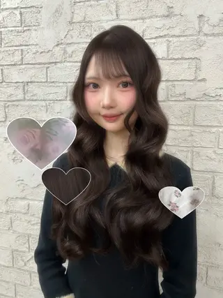 ロング 🍀カットモデル 募集あこ🎶🎀のヘアスタイル