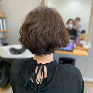 ショート パーマ hair &design   RUX所属・RUX（ルクス） 寺田のヘアスタイル