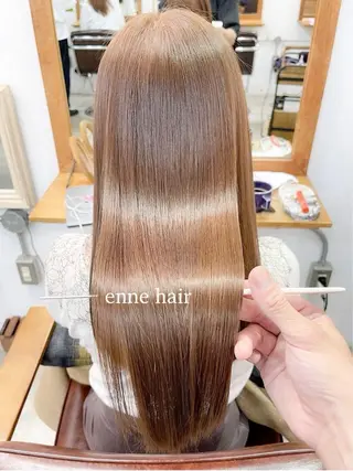 ロング enne hair&organic所属・🌟髪質改善メテオ カラーenne🫧のヘアスタイル