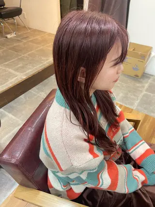 ロング カラー SOYON西大寺店所属・ダブルカラー/ 髪質改善💎安藤のヘアスタイル