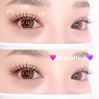 マツエク・マツパ purple aster名駅店所属・パープルアスター/ mako🐈‍⬛🤍のマツエク・マツパデザイン