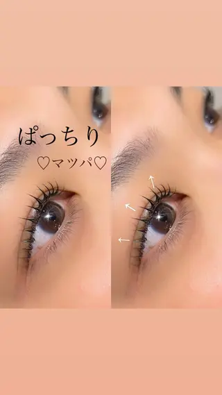 マツエク・マツパ Mei🎀 eye & hairのマツエク・マツパデザイン