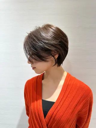 ショート Number六本松所属・山崎 友雅のヘアスタイル