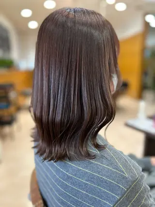 セミロング Freez オオヤブ カホのヘアスタイル