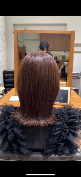 ミディアム ‪広瀬快斗／ツヤ髪 /似合わせカラー🌱のヘアスタイル