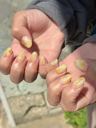 ネイル シモダ カスミ 🦀 @ksm_smdのネイルデザイン