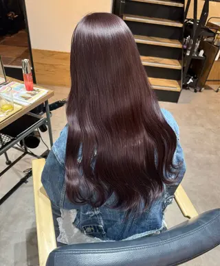 カラー towa 豊中店 【髪質改善/ショートボブ/レイヤーカット】所属・towa./艶カラー /カラー/isseiのヘアスタイル