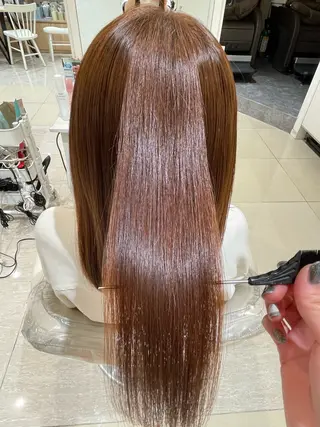 セミロング レイヤー×ハイライト 🌷RINA🌷のヘアスタイル