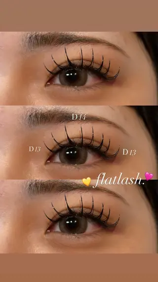 マツエク・マツパ RUMEL🩷 moca🩷のマツエク・マツパデザイン