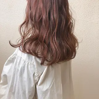 ロング カラー 梅田美容室 山崎海波のヘアスタイル