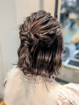 ミディアム ヘアアレンジ 🌷お任せOK🌷✨ N°ilducaえりのヘアスタイル