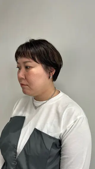 ショート 🪐メンズモデル募集 | オカモトノア🪐のヘアスタイル