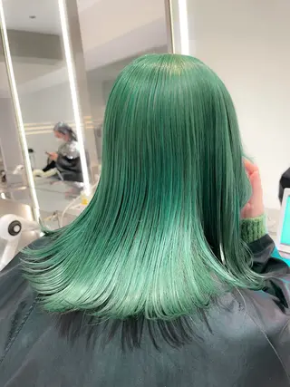 セミロング カラー 無料ショートカット 募集中📛杏のヘアスタイル