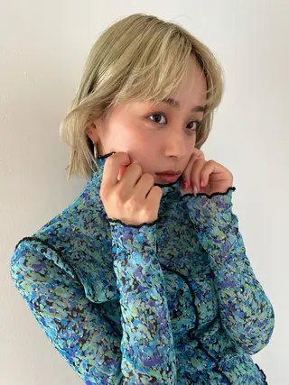 ミディアム 清家 浩貴のヘアスタイル