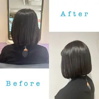 ミディアム 髪質改善✨石塚 真梨奈のヘアスタイル