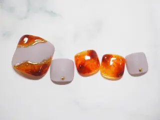 ネイル トップネイリスト Ribbon立川店のネイルデザイン