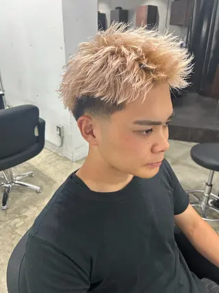 ショート メンズ Pia hair design yakuin所属・【pia】 syuuのヘアスタイル