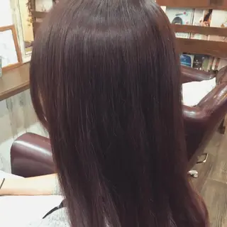 セミロング カラー embrace エンブレイスのヘアスタイル