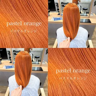 ミディアム カラー regalo 森重ユウのヘアスタイル