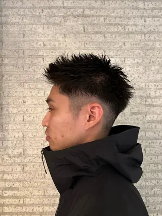 ショート メンズ est hair mar所属・艶カラー/ツイスパ/ 無造作パーマ　久保のヘアスタイル