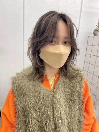ミディアム カラー 関 京磨のヘアスタイル