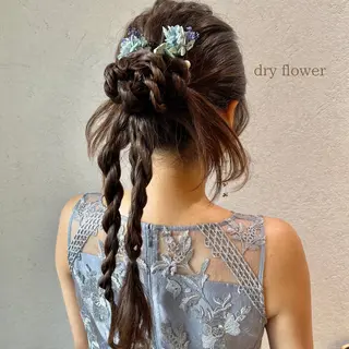 ヘアアレンジ charm《銀座》 ヘアセット/縮毛矯正のヘアスタイル