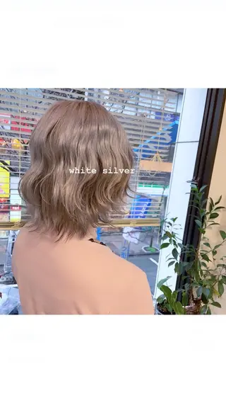 ミディアム カラー 韓国ヘア🇰🇷 YURIYAのヘアスタイル