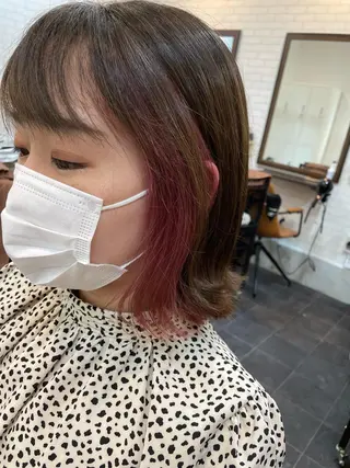 ミディアム 米本 匠のヘアスタイル