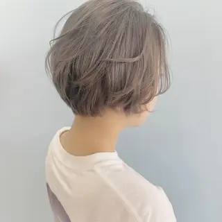 ショート カラー ヘアアレンジ Aloa透明感ヘア ♡kanami♡のヘアスタイル