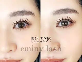 マツエク・マツパ eminy lash 【エミニーラッシュ】のマツエク・マツパデザイン