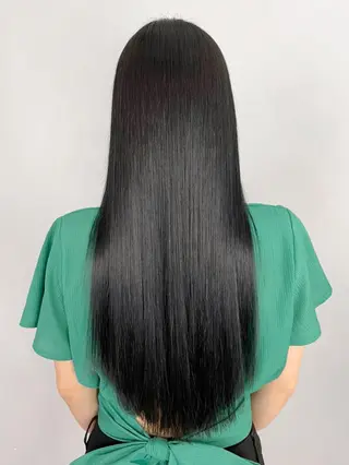 セミロング カラー パーマ ヘアアレンジ ITbyALBUM 下北沢店のヘアスタイル