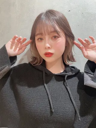 ミディアム 艶髪/髪質改善 ナカムラのヘアスタイル