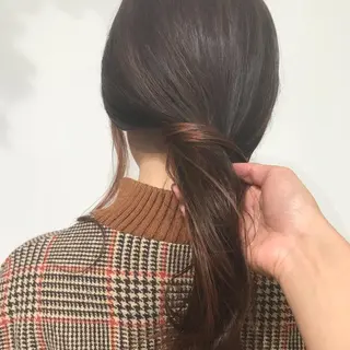 ロング カラー レイヤー/顔周り /AKARIのヘアスタイル