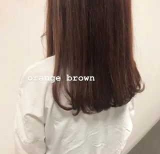 セミロング カラー GPIP 近藤沙樹のヘアスタイル