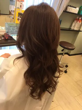 ロング box  mico. mutsumiのヘアスタイル