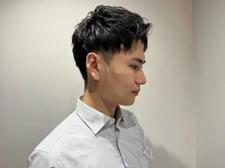 ショート パーマ メンズ ☀️ボブスタイル特化 大山あさひ☀️のヘアスタイル
