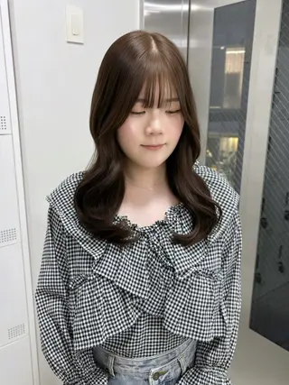 ロング カラー Beleza Era所属・韓国レイヤー/ 縮毛矯正🎀minaのヘアスタイル