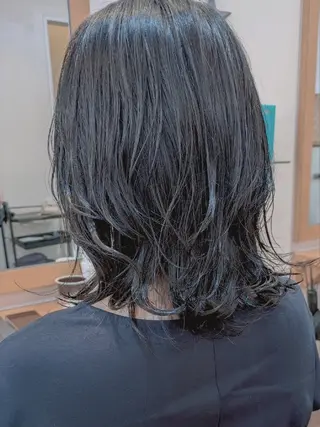 ミディアム tino所属・蒲田駅/レイヤー/ ショートボブ/藤原のヘアスタイル