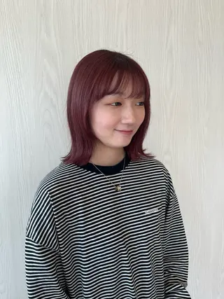 ミディアム 【グラッセ】本間 さくらのヘアスタイル