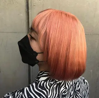 ミディアム カラー モモ 🍑のマツエク・マツパデザイン