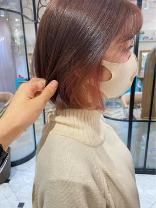 ショート レイヤー/韓国ヘア 縮毛矯正🫧鈴木颯のヘアスタイル