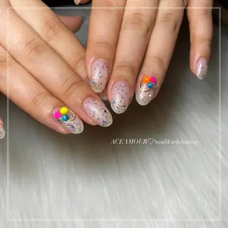 ネイル ネイル/耳つぼ /新ホワイトニングのネイルデザイン